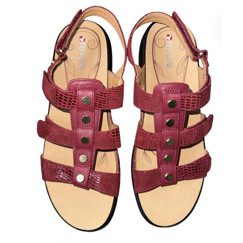 Revere Toledo Orthotic Friendly Comfort Sandals Women Size 9